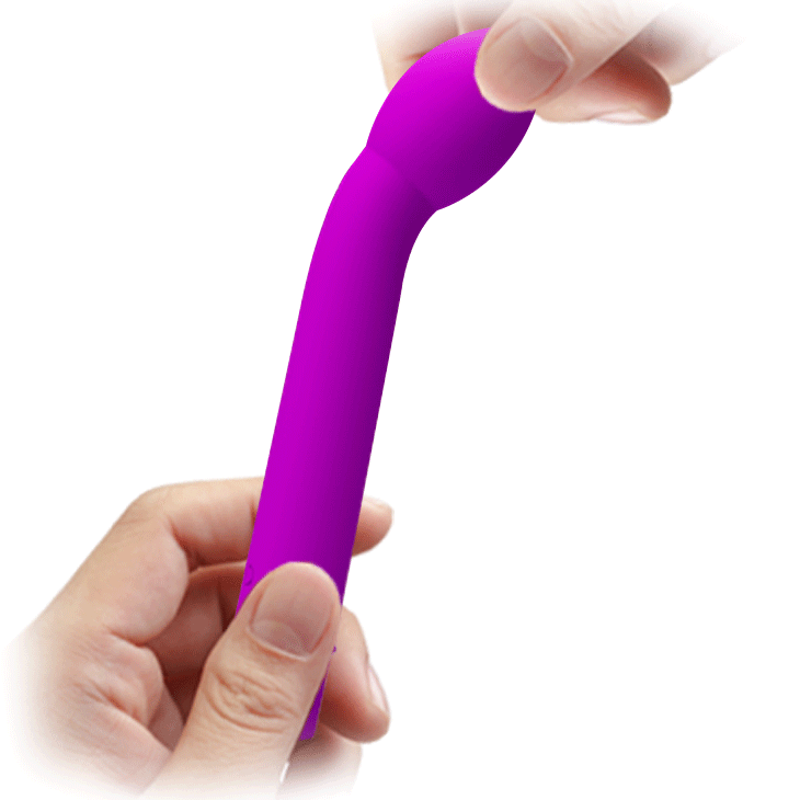 Вибратор эргономичной формы для точки G Pretty Love Logan Vibrator Purple