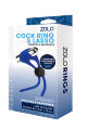 Эрекционное кольцо с вибропулей ZOLO RECHARGEABLE ADJUSTABLE C-RING