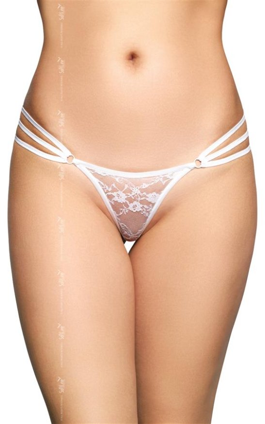 Жіночі стрінги - G-String 2498, white - M/L