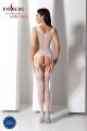 Бодистокинг ажурный с открытым доступом Passion BS099 white