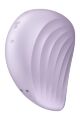 Вакуумний стимулятор Satisfyer Pearl Diver для клітора, з вібрацією, фіолетовий.