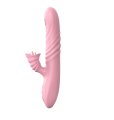 Вибратор кролик с функцией толчков Angelia, USB