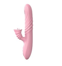 Вибратор кролик с функцией толчков Angelia, USB