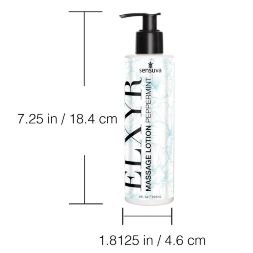 Лосьон для массажа ног и ступней Sensuva ELXYR Massage Lotion Peppermint (236 мл)