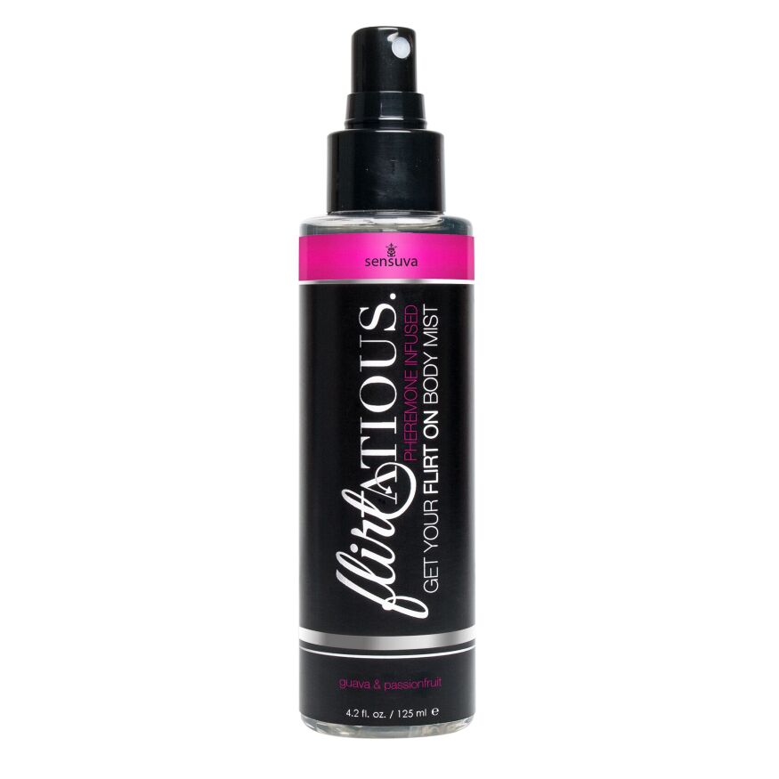 Спрей-мист для тела с феромонами Sensuva Flirtatious PassionFruit &amp; Guava Body Mist