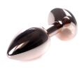 Анальний затор Boss Series - Jewellery Red Gold PLUG Dark Blue S, BS6400114