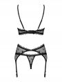 Сексуальный комплект Obsessive Astralya 3-pcs set black S/M