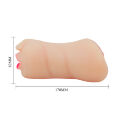 Мастурбатор с двумя входами Crazy Bull - Zoey soft skin, BM-009241N