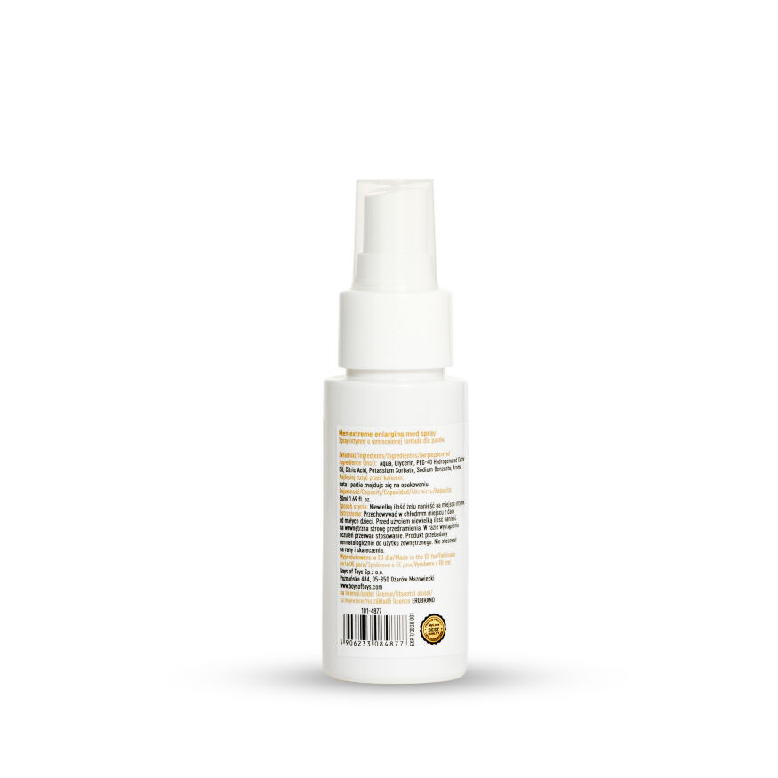 Увеличивающий спрей лубрикант для мужчин - MyLove Man Extreme Enlarging Med Spray, 50 мл