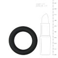 ET085BLK-S Кольцо на пенис силиконовое, черное, S