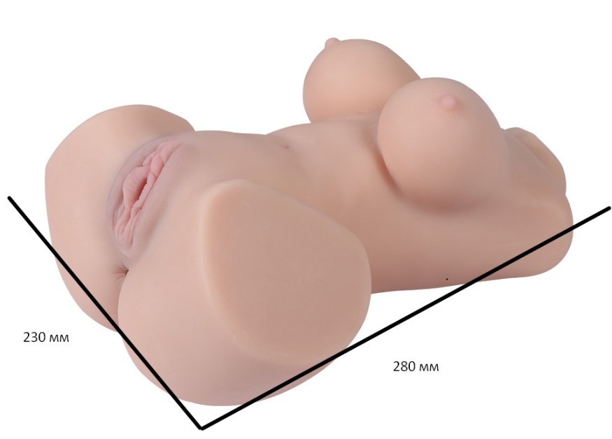 Мастурбатор торс Daier realistic doll