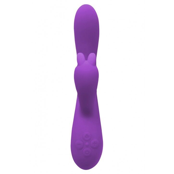 Вибратор-кролик с подогревом Wooomy Gili-Gili Vibrator with Heat Purple