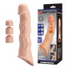 Удлинительная насадка на член - Pretty Love Extension Penis Sleeve Flesh, 28 см