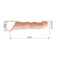 Удлинительная насадка на член - Pretty Love Extension Penis Sleeve Flesh, 28 см