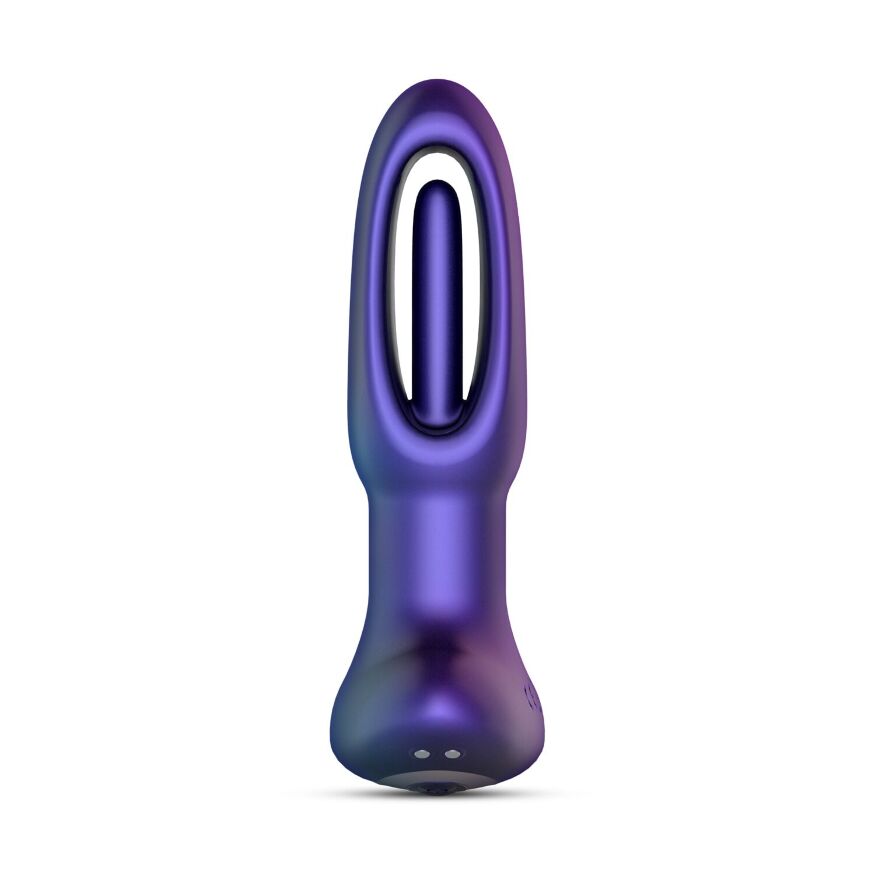 Анальна пробка з вібромовою Hueman - Voyager Butt Plug With Tapping