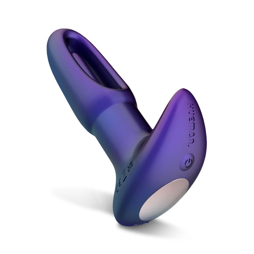 Анальна пробка з вібромовою Hueman - Voyager Butt Plug With Tapping