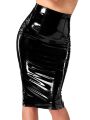Юбка Noir Handmade F378 Dominae Column PVC pencil skirt XS