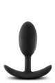 Анальная пробка со стимулирующим дизайном Blush ANAL ADVENTURES VIBRA SLIM PLUG MEDIUM