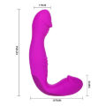 Безременной вибрострапон "ANGELO PURPLE" BI-014227