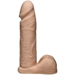 Фаллоимитатор Doc Johnson Vac-U-Lock - 8 Inch ULTRASKYN Cock White (мятая упаковка!!!)