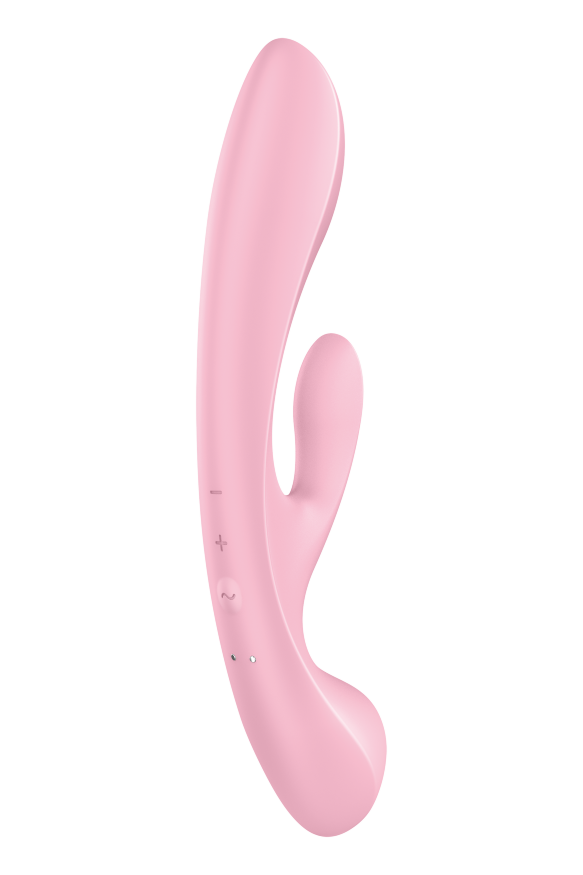 Двойной вибратор кролик SATISFYER TRIPLE OH PINK