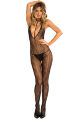 Комбинезон PLUNGE HARNESS BODYSTOCKING BLACK, OS