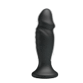 Анальный стимулятор с вибрацией и пультом ДУ - MR PLAY Super Power, BI-040085W-MR