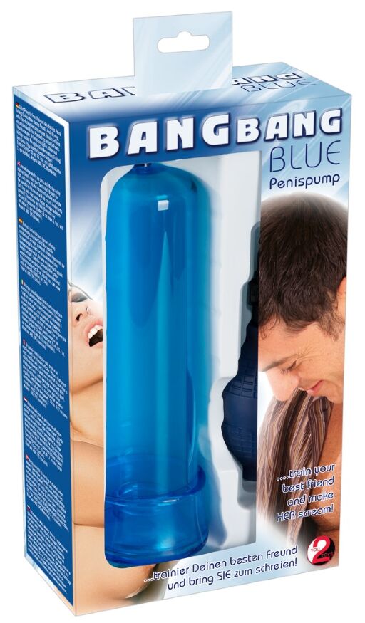 Вакуумна помпа - Penis Pump Blue