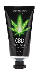 Набор для ванны и душа CBD Luxe Travel set - GREEN TEA & HEMP OIL ( 4 предмета )