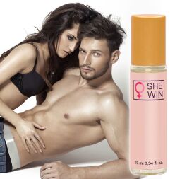 Духи с феромонами для женщин SHE WIN roll-on DZ, 10 ml