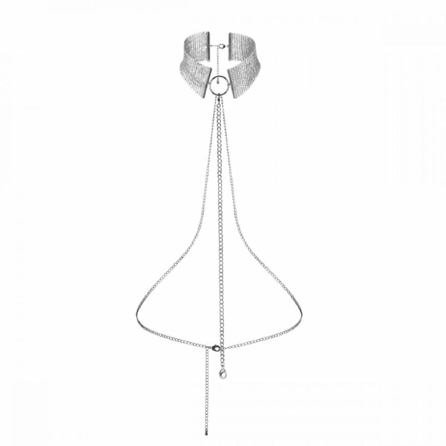 Украшение Bijoux Indiscrets Desir Metallique Collar - Silver