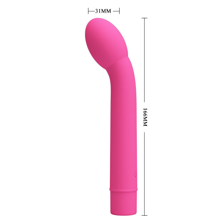 Вібратор ергономічної форми для точки "G"Pretty Love Logan Vibrator Pink