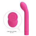 Вібратор ергономічної форми для точки "G"Pretty Love Logan Vibrator Pink