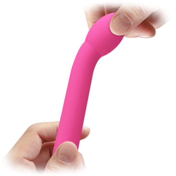 Вібратор ергономічної форми для точки "G"Pretty Love Logan Vibrator Pink