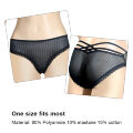 Мереживні вібротрусики універсального розміру  IJOY Rechargeable Remote Control Lace Panty