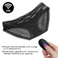 Мереживні вібротрусики універсального розміру  IJOY Rechargeable Remote Control Lace Panty