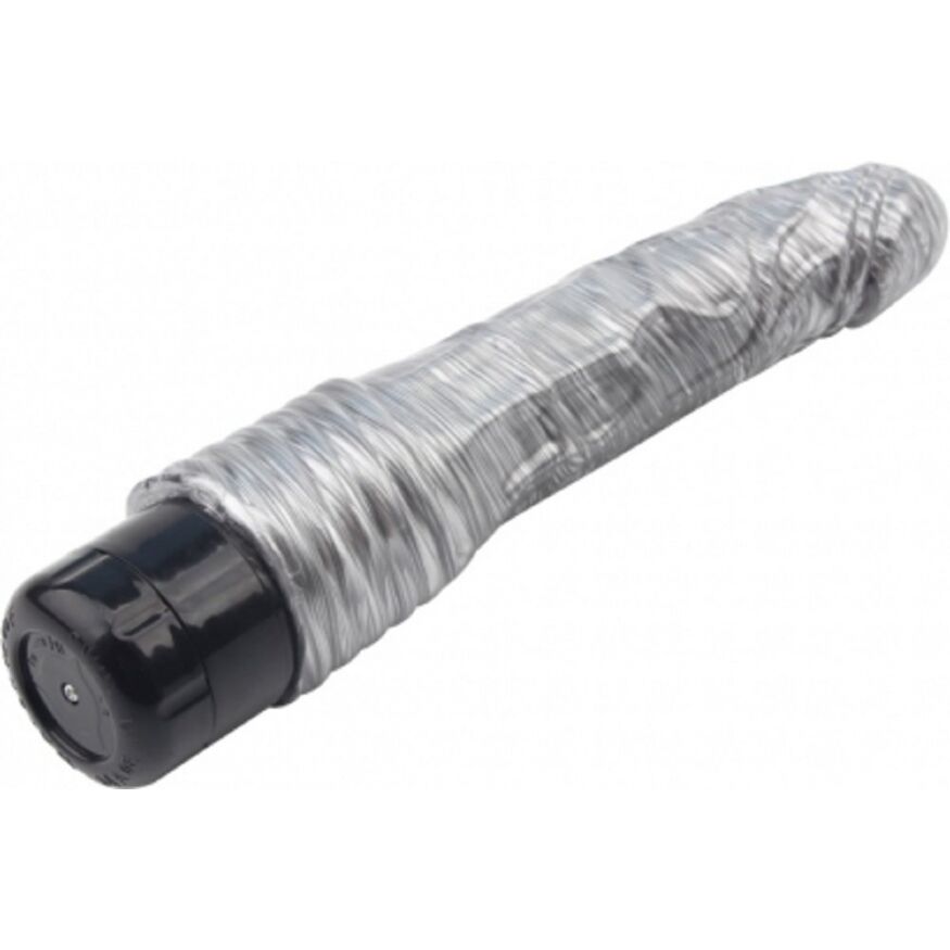 Вибратор реалистичный Chisa Dark Muscle 22.3 см, серебристый