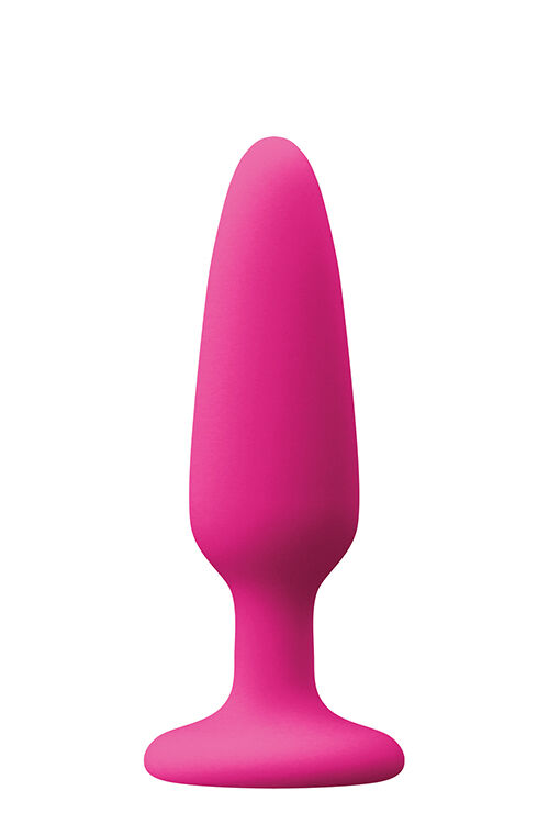 Анальная пробка силикон NS Novelties COLOURS PLEASURES SMALL PLUG PINK