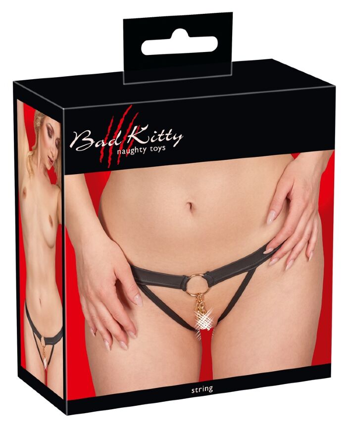 Жіночі стрінги - 2493136 Bad Kitty String - S/M