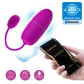 Смарт віброяйце - Pretty Love Nymph Vibrating Egg Purple (App)
