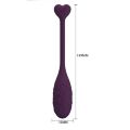 Віброяйце смарт - Pretty Love Fisherman Vibrating Egg Purple (App)