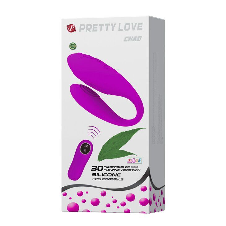 Вибромассажер серии Pretty Love "CHAD" BI-014240