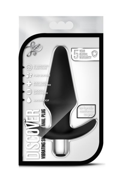 Анальная пробка LUXE DISCOVER, BLACK