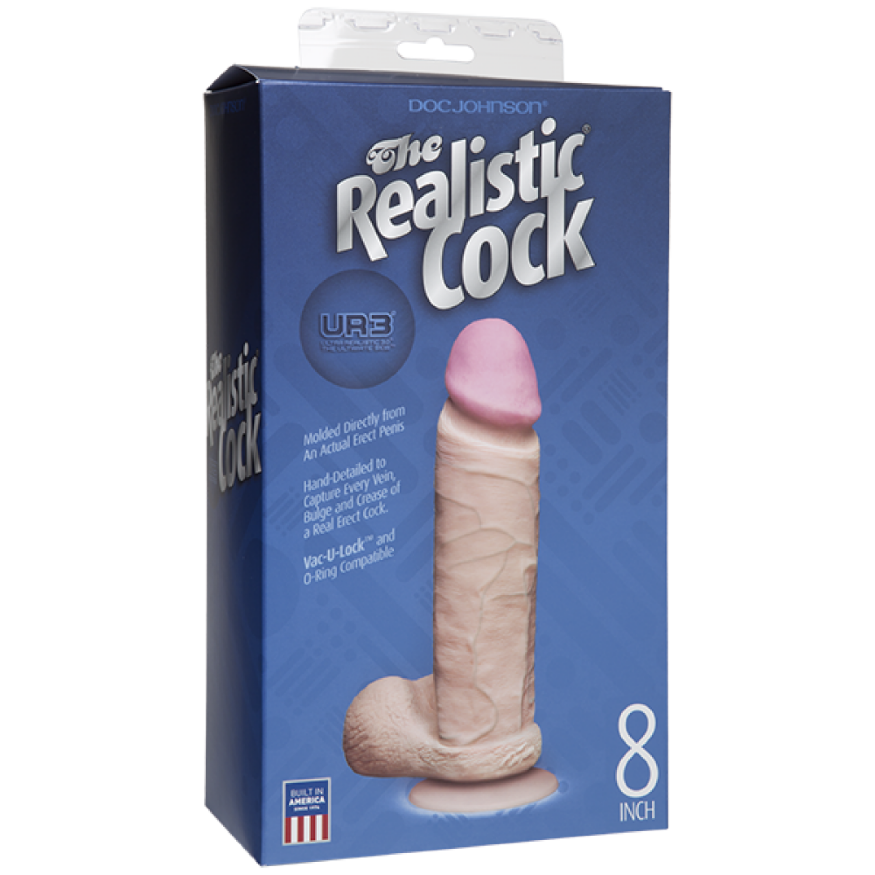 Фаллоимитатор ультра реалистик Doc Johnson the Realistic Cock, 23х5 см