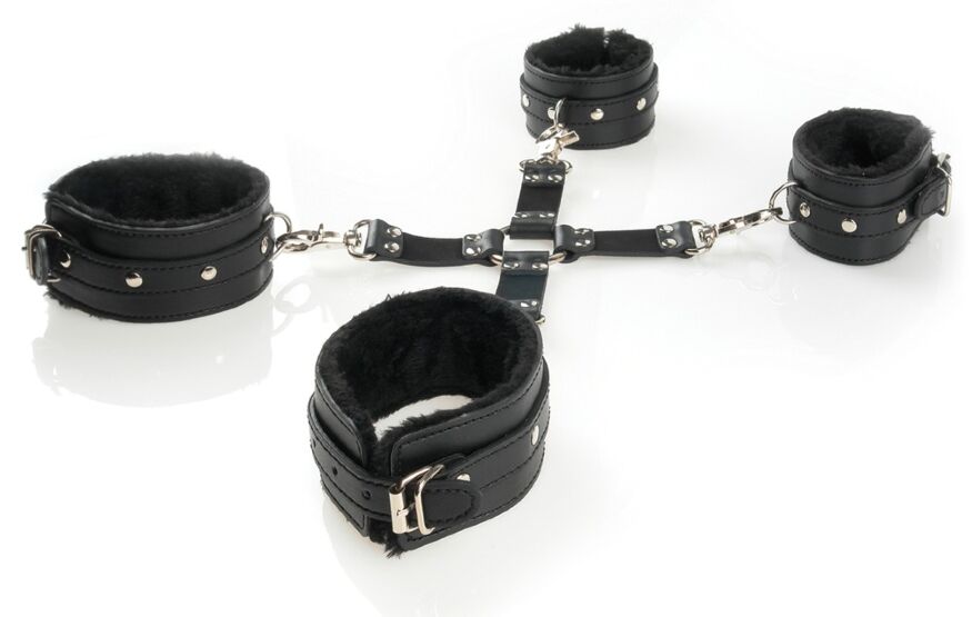 БОНДАЖНИЙ НАБОР FF LIMITED EDITION CUMFY HOGTIE BLACK 
