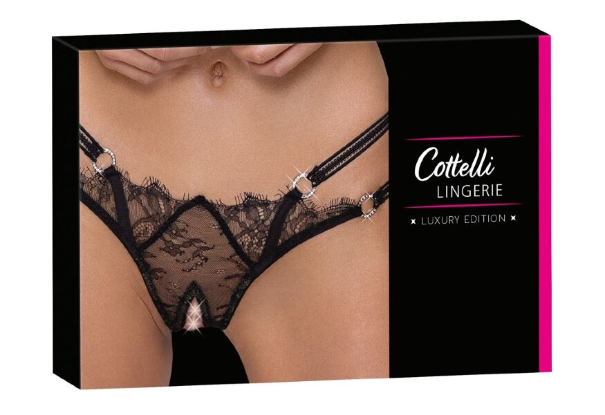 Стринги Crotchless String S/M
