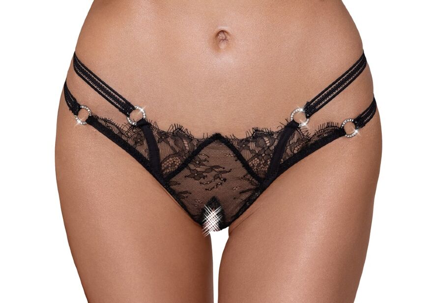 Стринги Crotchless String S/M