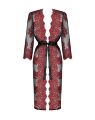 Пеньюар кружевной Obsessive Redessia peignoir S/M