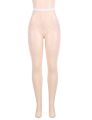 Колготки в крупную сеточку Star Night Fence Net Pantyhose белые XS-M