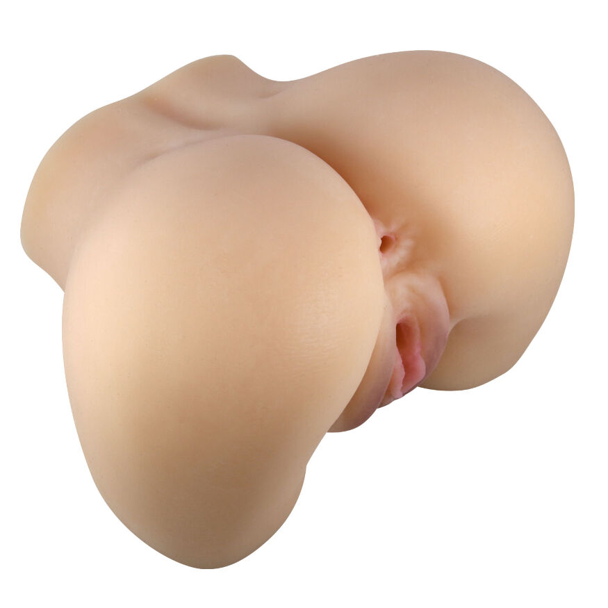 Мастурбатор вагина-анус с вибрацией Crazy Bull - Mila soft skin, BM-009243Z